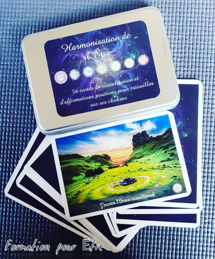 oracle harmonisation de l'être visualisations et affirmations positives